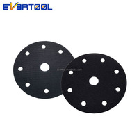 EVERTOOL Disque d'interface multi-trous en mousse pour protection des éponges, permettant aux abrasifs plats de s'adapter aux profils, aux contours et aux bords