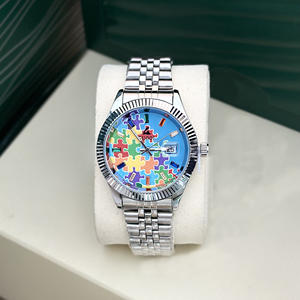 Premium Luxury Style Men's Automatic Watch Stainless Steel Sapphire Crystal <b>Waterproof</b> Mechanical <b>Wristwatch</b> - Product Image 5