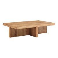 Table basse américaine haut de gamme en bois massif, durable, écologique, design traditionnel, meubles de salon