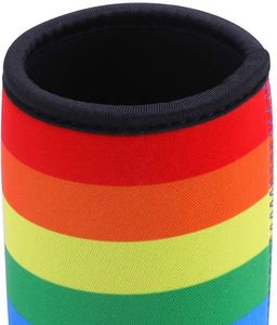 Premium Eco-Friendly Neoprene Beer Coolers 5mm Thick Can Sleeves with Stitched Closing Bottom Drink Can Coolers - Product Image 5