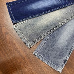 Tissu en denim chiné Lizhi XH6013W, tissé en sergé extensible, teint en fil, bleu très foncé, 71% coton, 28% polyester, 1% élasthanne, pour garçons et filles - Product Image 4