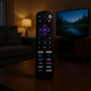 Control Remoto Universal BESIA T-4026 para Roku TV, TCL, Philips, Hisense, Hitachi, Westinghouse, Onn, Sharp, JVC, Sanyo, Alcance de 10m - Product Image 2