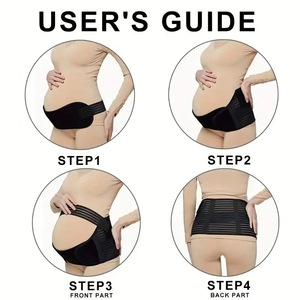 Faja Abdominal de Neopreno Transpirable y Ajustable FY9040 2025, Cinturón de Soporte Abdominal Suave para Mujeres Embarazadas - Product Image 5