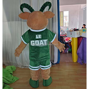 Efun Moq ชุดมาสคอตแพะน่ารักกำหนดเองได้สำหรับผู้ใหญ่การ์ตูนสัตว์ชุดสำหรับงานปาร์ตี้อีเว้นท์ - Product Image 3