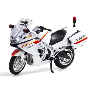 厂家直销定制购买骑行合金压铸儿童电池摩托车玩具儿童合金汽车模型