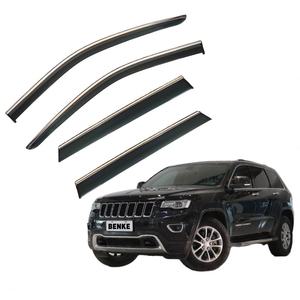 4 déflecteurs de vent pour voiture pour JEEP GRAND CHEROKEE 2011-2021, déflecteurs de vent personnalisés pour voiture, pare-pluie - Product Image 1