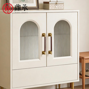 Dingcheng Chinese Style <b>Cabinet</b> Door Handles Brass <b>Black</b> Knurled Bar 2933B For Wardrobe Drawer Furniture - Product Image 2