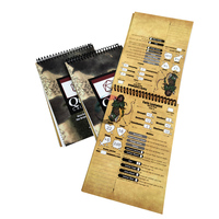 Alambre superior O Encuadernación Espiral Cuaderno personalizado Espiral Cuaderno espiral personalizado Alambre O Encuadernación Impresión