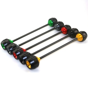 Avant de moto CNC roue fourche d'essieu Crash protecteur curseur support vis pour <span class=keywords><strong>KAWASAKI</strong></span> Z650 Ninja650 2017 2018 <span class=keywords><strong>2019</strong></span> - Product Image 4