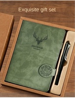 Carnet de notes A5 Ultra-épais, épais, souple, à couverture rigide, pour le travail, les réunions, le journal intime, le carnet de notes promotionnel, coffret cadeau