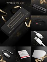 Impresora Portátil Ultra Rápida G100, Inalámbrica, de Viaje, 100 mm/s, 499 g, 300 DPI, 1300 mAh, Térmica, sin Tinta, para 5.2/USB