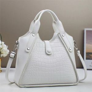 Bolsos de Mano de Piel Sintética de Lujo para Mujer, Diseño de Cocodrilo, Estilo Vintage, con Cartera, Dos Asas y Cierre de Cremallera - Product Image 5