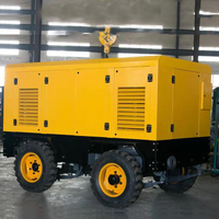 Chine 500 Cfm 13 Bar 140kw Diesel Powered Mining Compresseur d'air à vis portable utilisé pour Jack Hammer