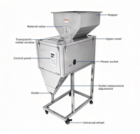 Machine de remplissage volumétrique semi-automatique verticale LT-W20C pour riz, thé et poudre, haute précision, 1000g, 3000g, 5000g, pour sachets