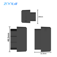 ZOOBII 4G OBD GPS Tracker Mini dispositif pour voitures motos emplacement multiple suivi Acc détection Vibration alarme tableau de bord
