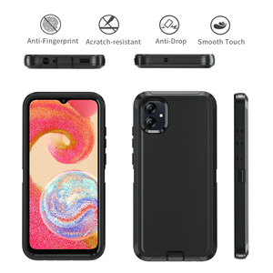 Custodia Protettiva 3-in-1 Sports Defender Rigida per Samsung <span class=keywords><strong>Galaxy</strong></span> A04E con Clip da Cintura e Supporto Integrato - Product Image 2
