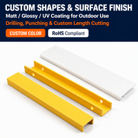 Profil d'extrusion plastique sur mesure OEM, service de traitement d'extrusion plastique avec longueur et forme transversale personnalisées