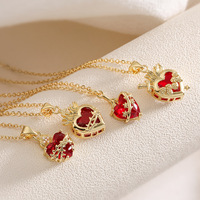 Offre Spéciale – Colliers Pendentifs en Cristal en Forme de Cœur Sacré de Jésus pour Femmes et Filles – Bijoux Religieux pour Prières et Fêtes