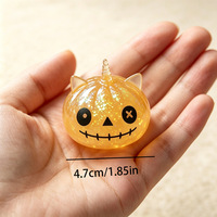 Jouet Squishy Licorne Halloween en forme de Boulette Vapeur, en Caoutchouc à Remontée Lente, Anti-stress pour Adultes, Vente en Gros, Fabriqué au Zhejiang, Unisexe DJSWS