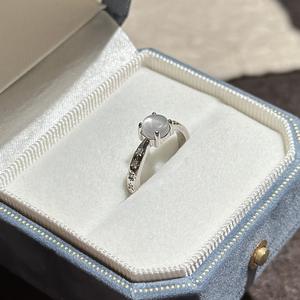 Anillo de Plata de Ley S925 con Circonita, Diseño Elegante y Original, Anillo Abierto con Incrustaciones de Moda, Chapado en Oro de 18K - Product Image 4