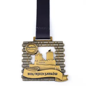 Manufactures Design Custom Made Metal Race Award Medals Chess Unique Medal