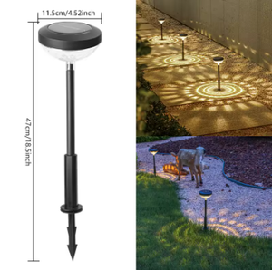 Nouveau design éclairage de jardin borne d'éclairage extérieure étanche décoration de voie led lampe solaire de jardin et de pelouse - Product Image 5