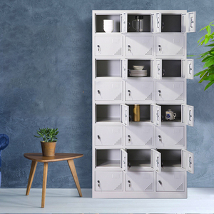 Casier de rangement en acier à 6 portes, armoire métallique pour salle de sport - Product Image 6