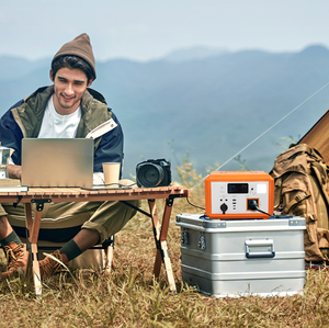 CE RoHS Outdoor Camping Portable Solar Energy System 200W 300W 400W 500W Solar <b>Generator</b> Portable <b>Power</b> Station - Product Image 5