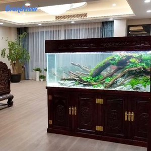 Grote Acryl Aquaria Fish Tanks Gebogen Glas Acryl <span class=keywords><strong>Clear</strong></span> Panel Acryl <span class=keywords><strong>Aquarium</strong></span> Accessoires - Product Image 3