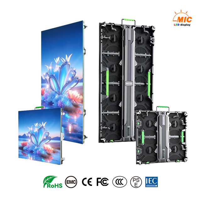 Factory Hot Selling Indoor P2.6 P2.9 Fixed Advertising Rental Led Display Screen Hd High Refresh Rate Big Video Wall Led Display