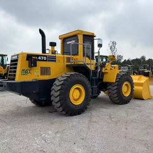 Cargadora de Ruedas Komatsu WA470 de Alta Calidad a Bajo Precio, 22 Toneladas, Usada, Komatsu WA380, WA470, WA470-3, WA470-6, Cargadora de Segunda Mano - Product Image 1