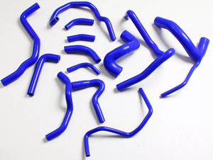 Pour Audi S4 B5/A6 Quattro 2.7 TT C5/Turbo V6 1997-2004 1998 1999 2000 2001 <span class=keywords><strong>2002</strong></span> 2003 Kit de tuyau de refroidissement en silicone - Product Image 2
