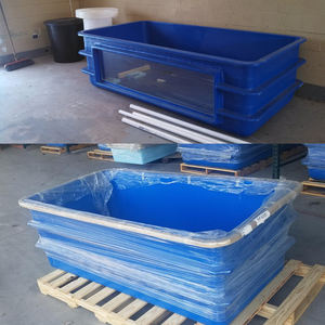 บ่อเลี้ยงปลาไฟเบอร์กลาส FRP สำหรับเพาะเลี้ยงสัตว์น้ำกลางแจ้ง บ่อเลี้ยงปลาคาร์ฟ ปลาทอง สำหรับการเพาะพันธุ์ปลาและบ่อเพาะกุ้ง - Product Image 6