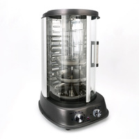 Rôtissoire à poulet électrique verticale 21L 31L pour usage domestique, mini-rôtissoire, fournie directement par l'usine