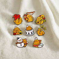 Fabricant de badges métalliques 3D sans minimum de commande, plaqué or, émail dur, dessin animé, anime, épingle à chapeau, épingle de revers souple, épingle en émail personnalisée