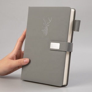 맞춤형 하이 퀄리티 단순한 분위기 가죽 A5 테이프 노트북 - Product Image 2