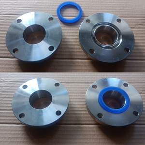 YODSN Factory Hochdruck-Lebensmittel qualität Sanitäre aseptische hygienische Sterilisation Edelstahl SS316L Schraub verbindungs flansche - Product Image 6