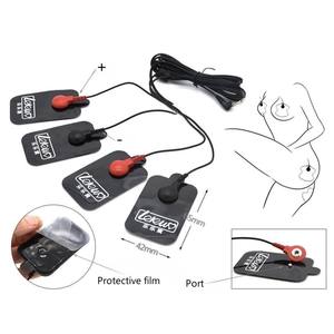 Electro Shock Anal Plug Penis Plug Cock Rings Jouets à thème médical Coussin de massage Pinces à mamelon pour hommes Stimuler les jouets sexuels électriques - Product Image 6