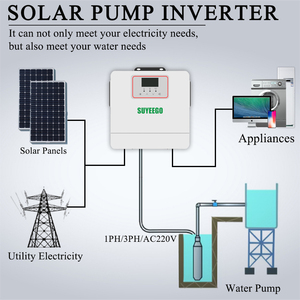 SUYEEGO PV Inverter 6KW 230VAC Max PV potenza 4500W * 2 doppio PV ingresso Inverter solare pompa Inverter solare - Product Image 3