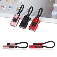 Adaptador de audio y carga para auriculares, cable USB tipo c a conector de 3,5mm, 2 en 1, para llamadas y música