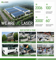 JQLASER NOUVEAU Graveur laser de bureau CO2 5030S de haute qualité, vitesse de découpe plus élevée, machine de gravure laser personnalisée