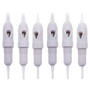 Agujas de Cartucho PMU Grises para Máquina de Tatuaje, para Cejas, Labios, Microblading, Suministros de Maquillaje Permanente - Product Image 1