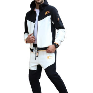 Oem Gym Trainingspak Voor Heren Katoen Trainingspak Set Mannen Jogger Pakken Turkse Fabricage Bedrijf - Product Image 1