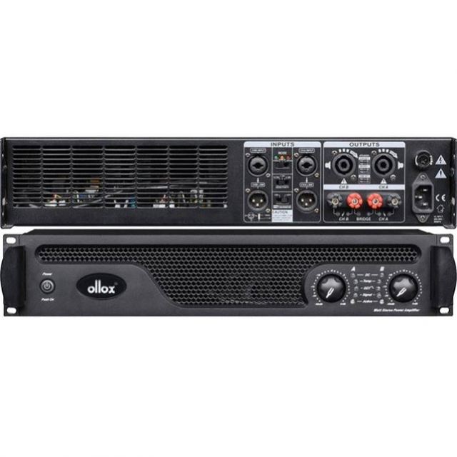 Factory X7000 2x1500W 4ohm Class TD Model Audio Power Amplifier Input Connection Socket Digital Amplifier