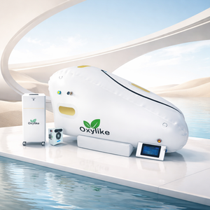 ห้องออกซิเจนความดันสูงแบบพกพา Oxylike OLS-LS1 1.5ATA รุ่นใหม่ ปี 2027 สำหรับการนอนหรือนั่ง ใช้สำหรับฟื้นฟูร่างกายหลังเล่นกีฬาและสปาเพื่อความงาม - Product Image 4