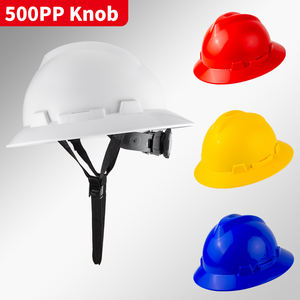 건설 안전을 위해 제조 된 로고가 있는 WEIWU 맞춤형 전체 챙 하드 모자 효과적인 머리 보호 - Product Image 4