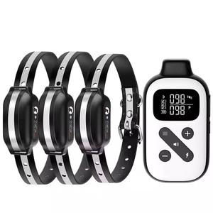 Todos os Tamanho Cão Casca Deterrente Dispositivo Inteligente Barking Training Collar com Remoto Plástico Pet Fornecimentos Pára Dog <span class=keywords><strong>Shock</strong></span> Collar
