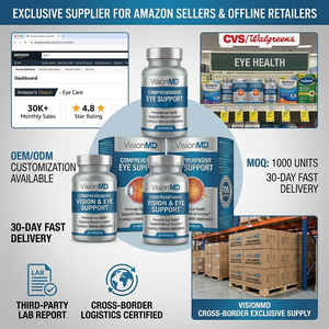 Suplemento para os Olhos Visionmd com Marca Privada OEM para Adultos com Optilut Luteína, Apoia a Saúde da Visão e Olhos Secos Ocasionalmente - Product Image 2