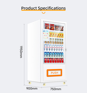 ตู้จำหน่ายสินค้าอัตโนมัติแบบแช่เย็นสำหรับใช้งานกลางแจ้ง ยี่ห้อ BD OEM รองรับบัตรเครดิต เหมาะสำหรับศูนย์การค้า ผลิตจากสแตนเลส บริการต่อเนื่อง 24/7 ได้รับมาตรฐาน CE และ RoHS - Product Image 2