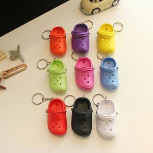 Wholesale Spot Goods 3D Plastic Slipper <b>Keychain</b> Mini Slippers Key Chain for Charms Gift Simulation Key Chain Slippers Pendants - Product Image 4